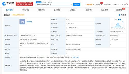 華為投資30億成立數字能源公司，加碼新興能源技術研發