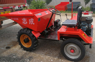 前翻斗1.8噸四輪車 液壓翻斗工程用四輪車 FC-18型四輪蹦蹦車 志成機械